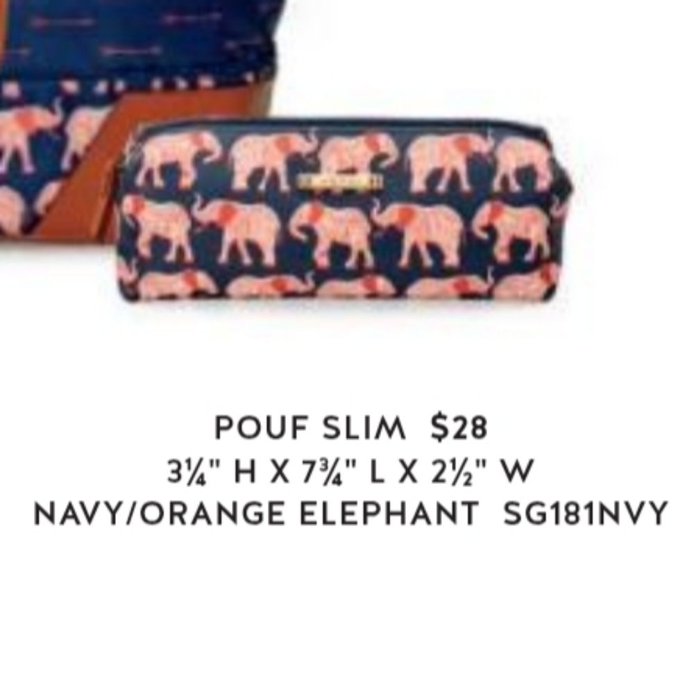 Stella & Dot Pouf Slim